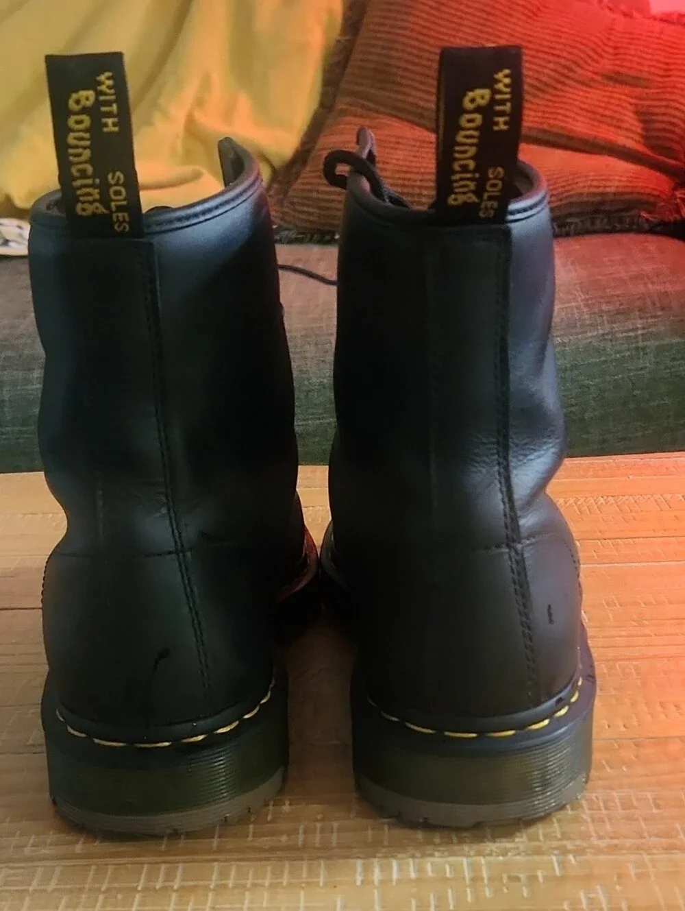 Dr. Martens 1460 SR - Black Leather Lace Up Boot – Men's Size 11 US/10 UK/ 44 EU
